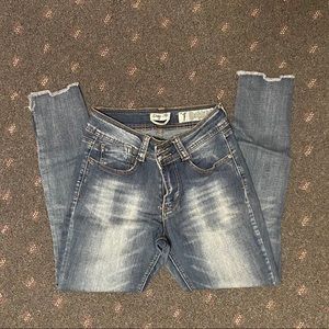 Indigo Rein ankle skinny jeans